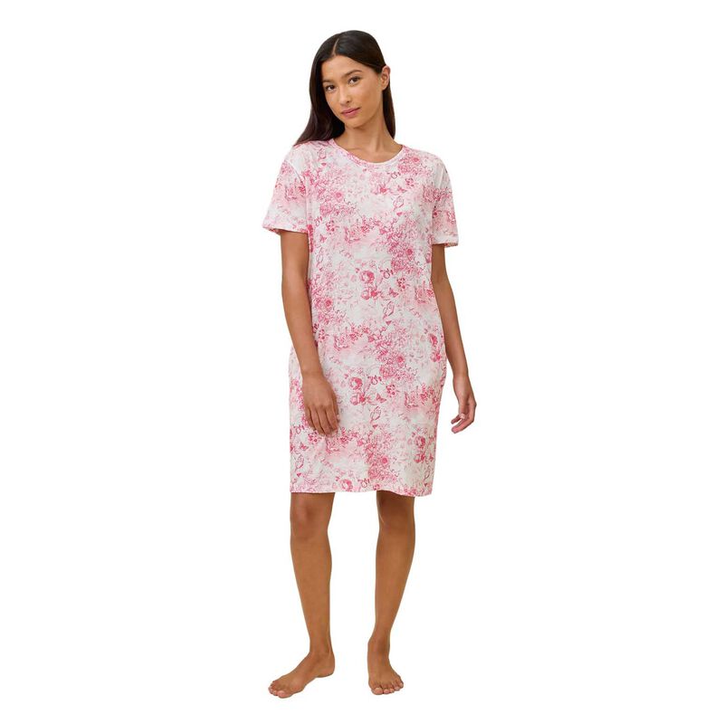 Papinelle Toile Organic Cotton Knit Midi Nightie image number 0